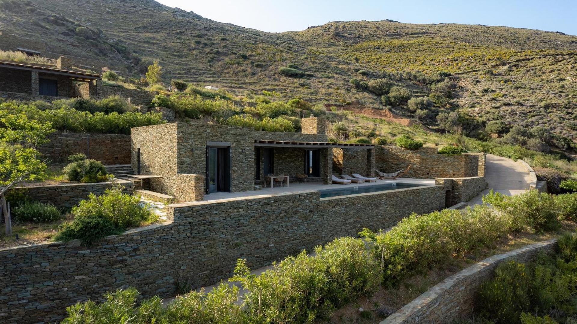 Maison d'hôtes Onar Andros à Achla Extérieur photo
