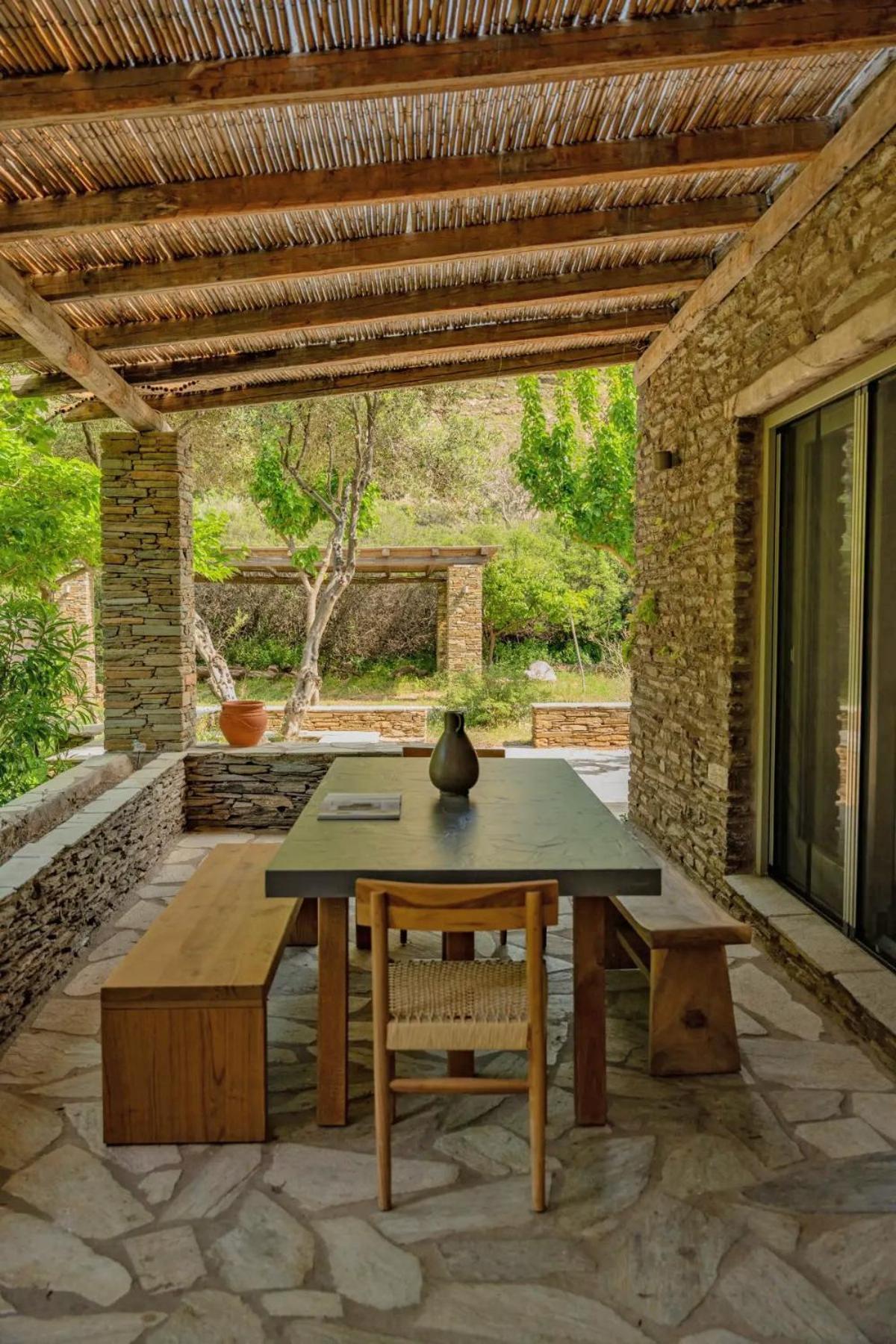 Maison d'hôtes Onar Andros à Achla Extérieur photo
