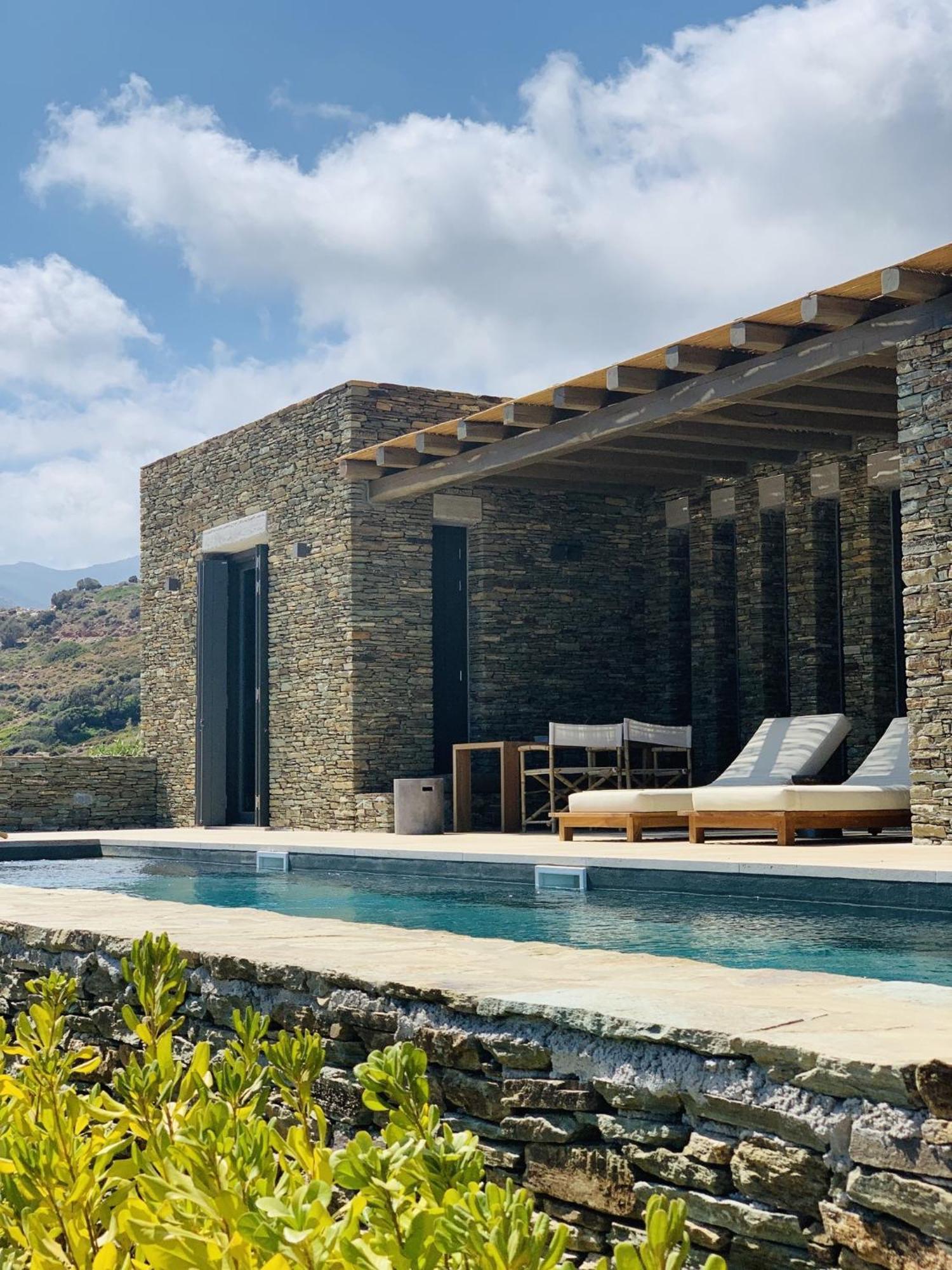 Maison d'hôtes Onar Andros à Achla Extérieur photo