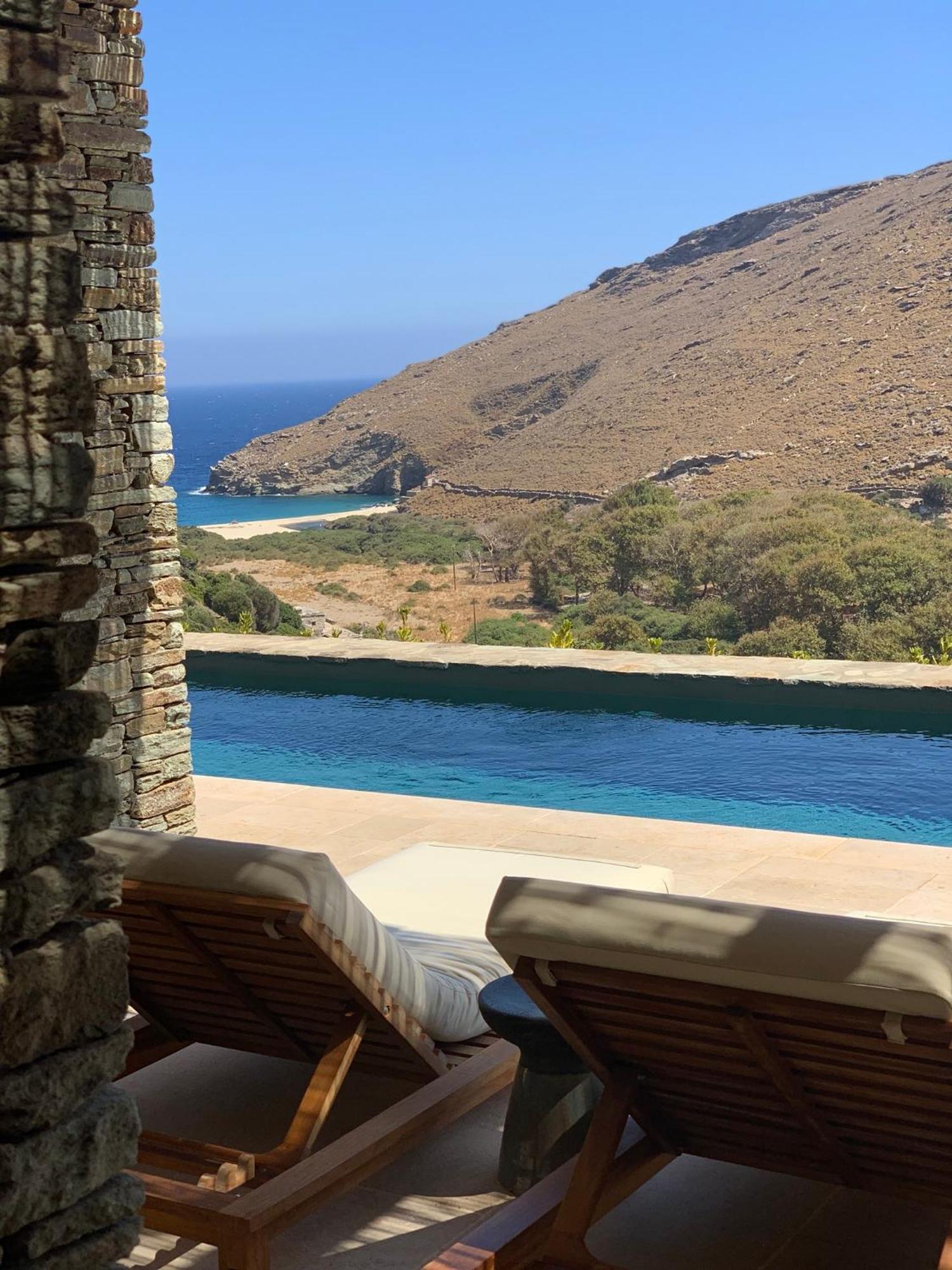 Maison d'hôtes Onar Andros à Achla Extérieur photo