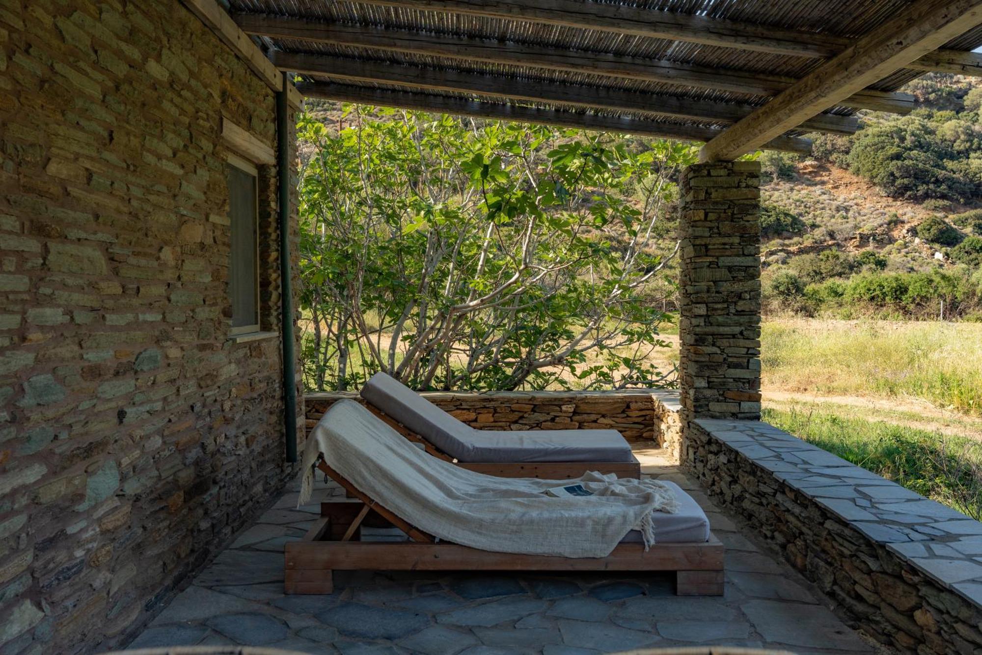 Maison d'hôtes Onar Andros à Achla Extérieur photo
