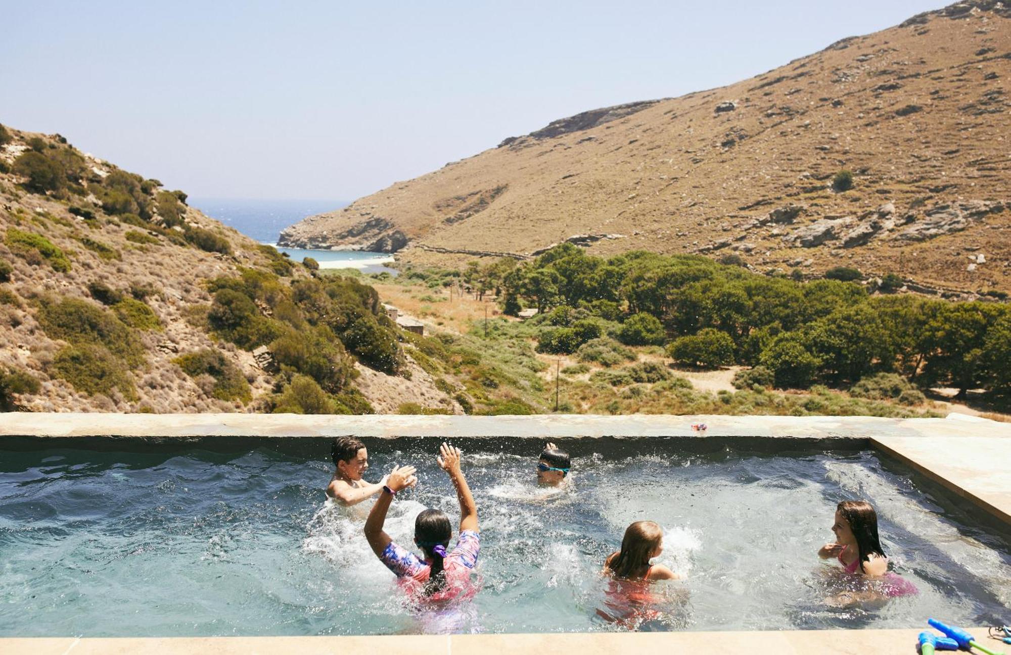 Maison d'hôtes Onar Andros à Achla Extérieur photo